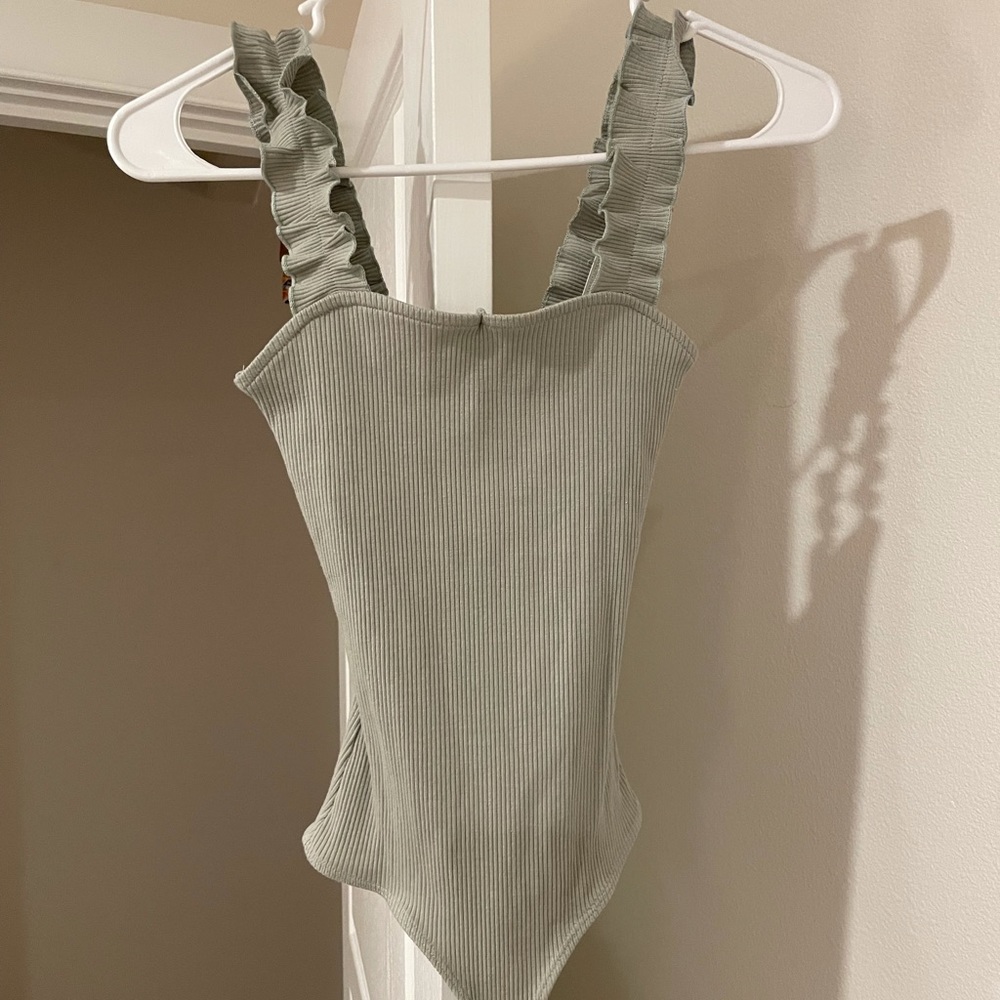 Mint body suit